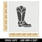 Cowboy Boot Western Wall Cookie DIY Craft Reusable Stencil